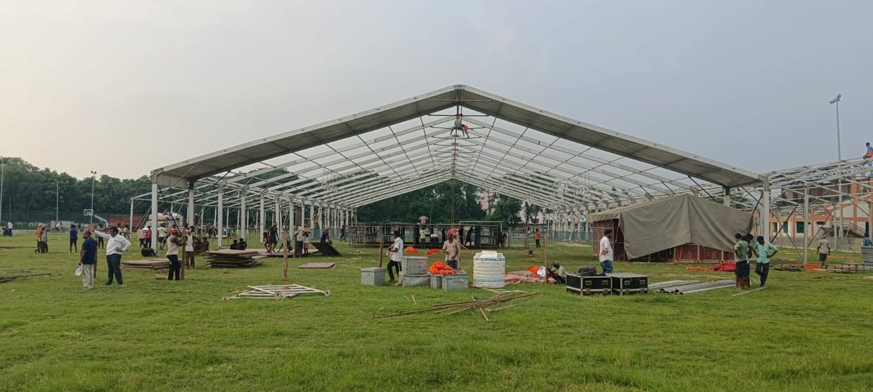 Preparations for the Chief Minister's visit are in full swing; the CM will inaugurate and lay the foundation stones for 119 projects.
