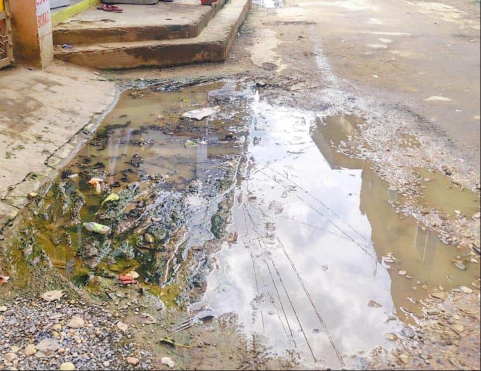 Risk of infection has increased; neither were the tanks cleaned nor was chlorine added to the water.