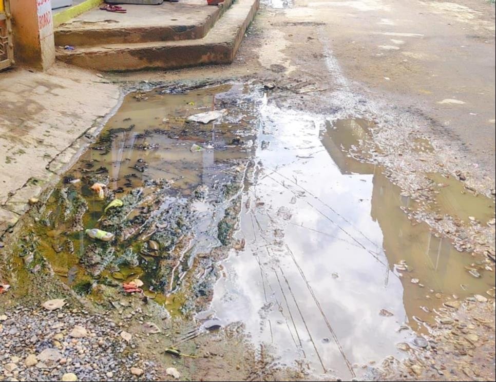 Risk of infection has increased; neither were the tanks cleaned nor was chlorine added to the water.