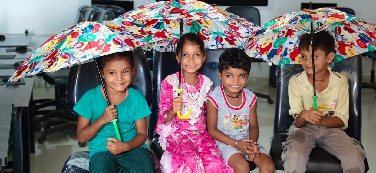 Teaching materials provided to 125 newly enrolled children.