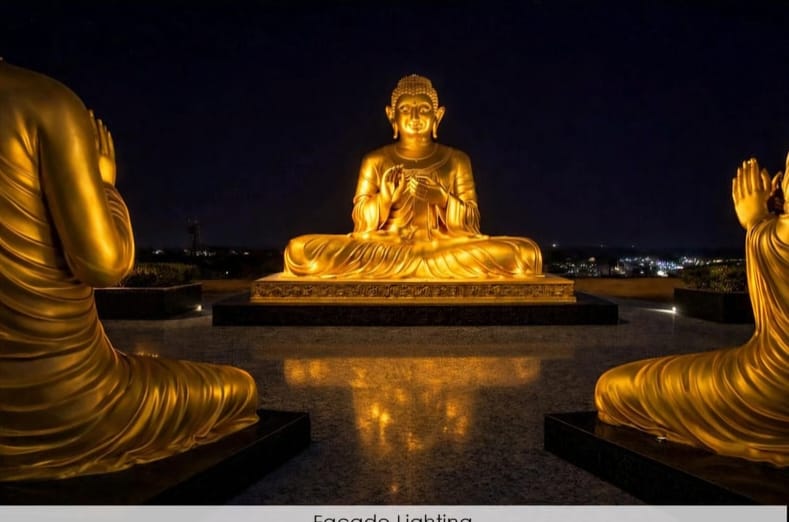 Buddha Park to spread the light of spirituality on Diwali.