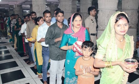 Chants of 'Har-Har Mahadev' echoed in Shiva temples on the second Monday of Sawan.