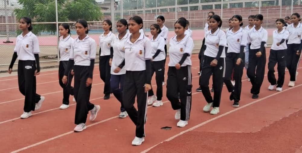 Rehearsals for the Independence Day celebrations begin in Gohana.