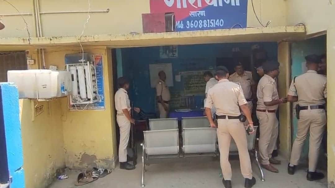 गौरा थाना जहां से सारण पुलिस को बड़ी मिली सफलता।