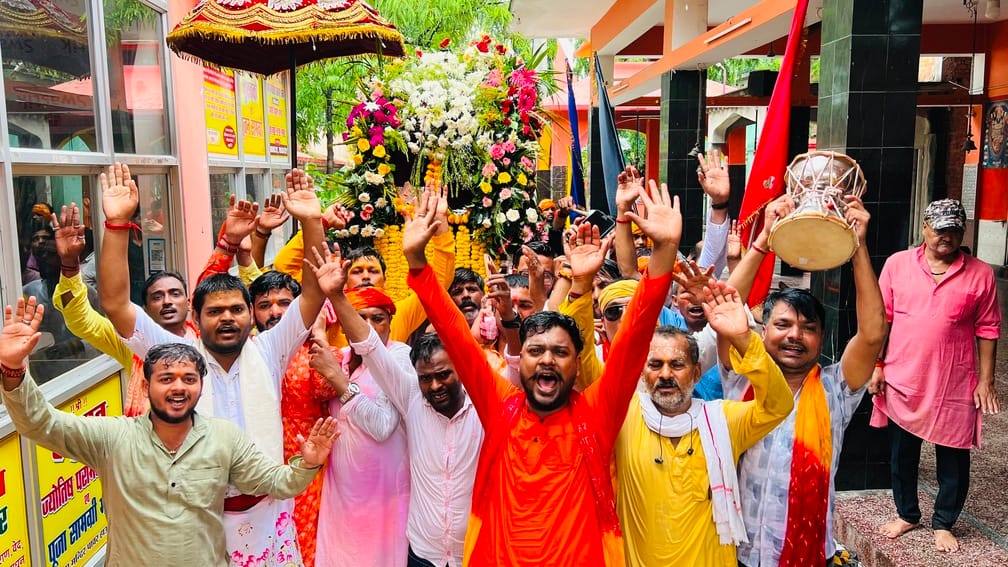 The city is immersed in the spirit of devotion to Lord Shiva; chants of 'Har-Har Mahadev' echo all around... Jai Shri Mahakal.