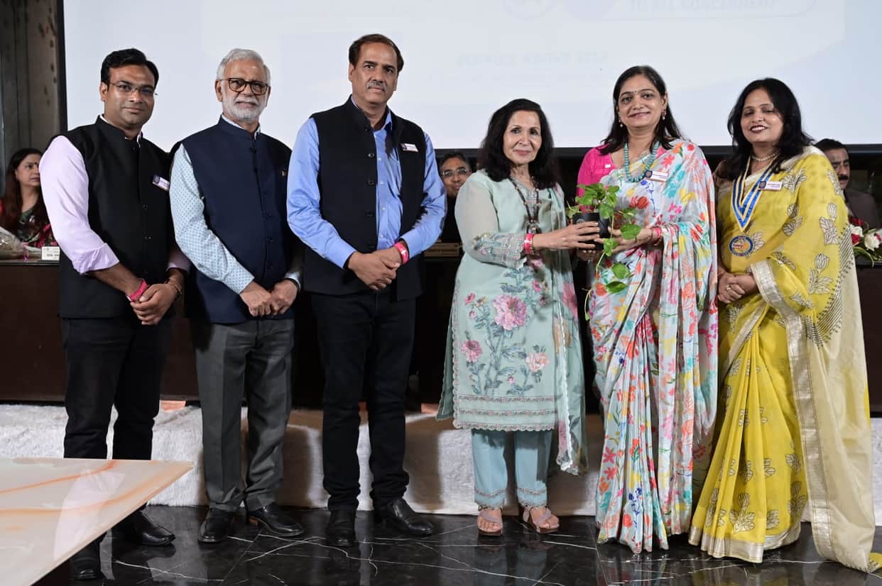 Dr. Vinita Yadav appointed President and Rimpy Garg Secretary of Rotary Club Rewari City.