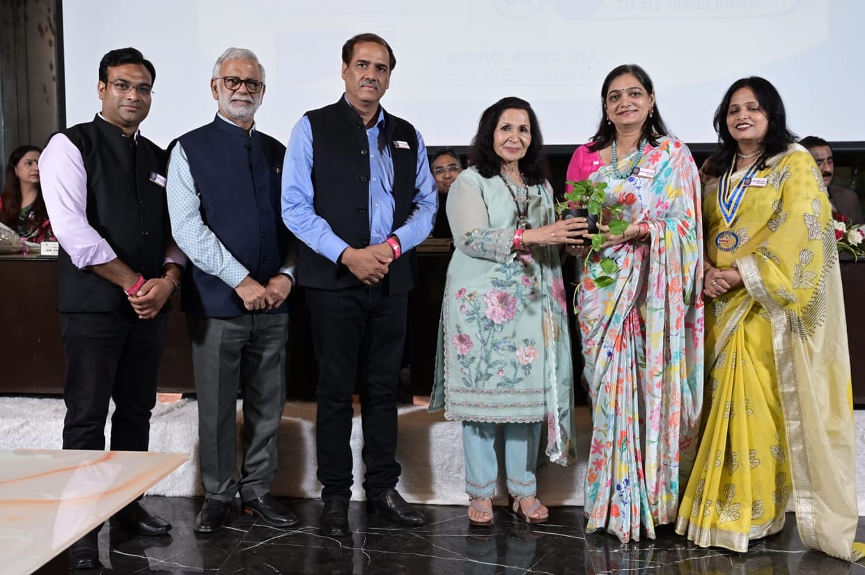 Dr. Vinita Yadav appointed President and Rimpy Garg Secretary of Rotary Club Rewari City.