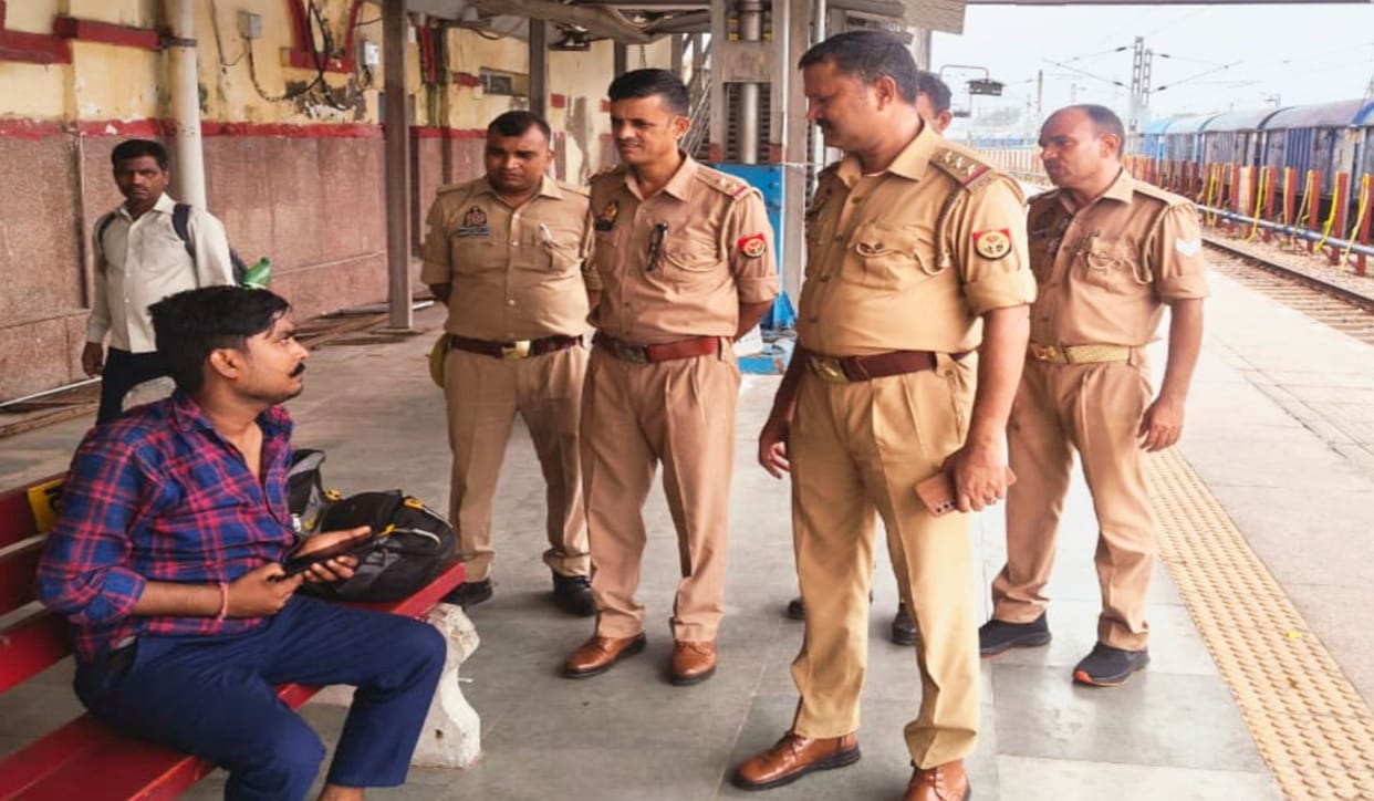 GRP conducts checking drive; parcel service suspended.