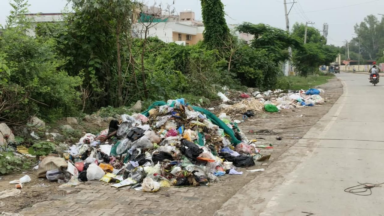 Municipal council sanitation workers extend strike till August 15, garbage piles up in the city