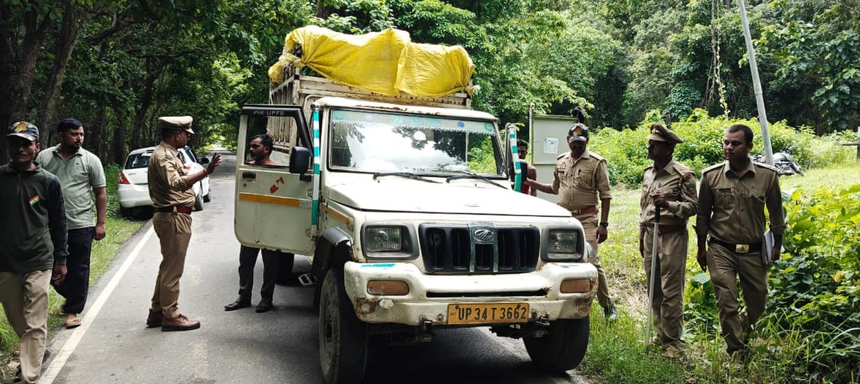 The Forest Department has cracked down on vehicles speeding through the forest.