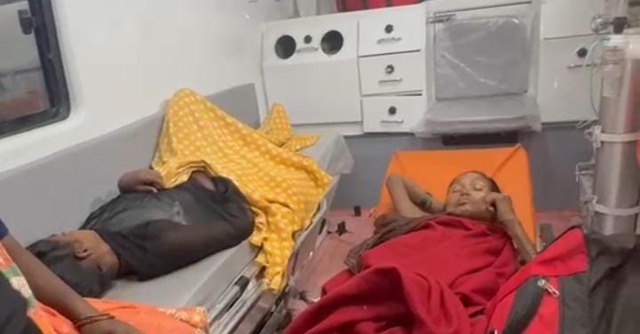 भालू के हमले से दो महिला घायल