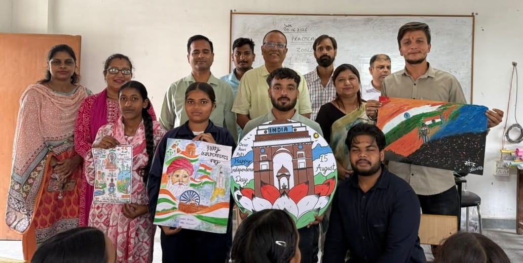 Udham Singh Nagar News: पेंटिंग प्रतियोगिता में रानी गौड़ रही अव्वल