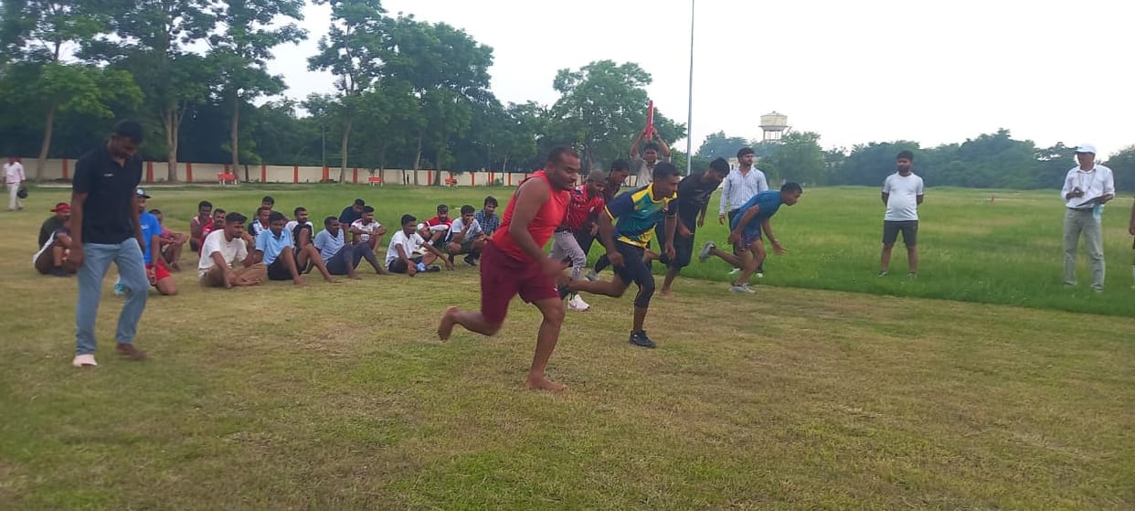 275 candidates for 600 BPED seats, efficiency test held at Eklavya Stadium