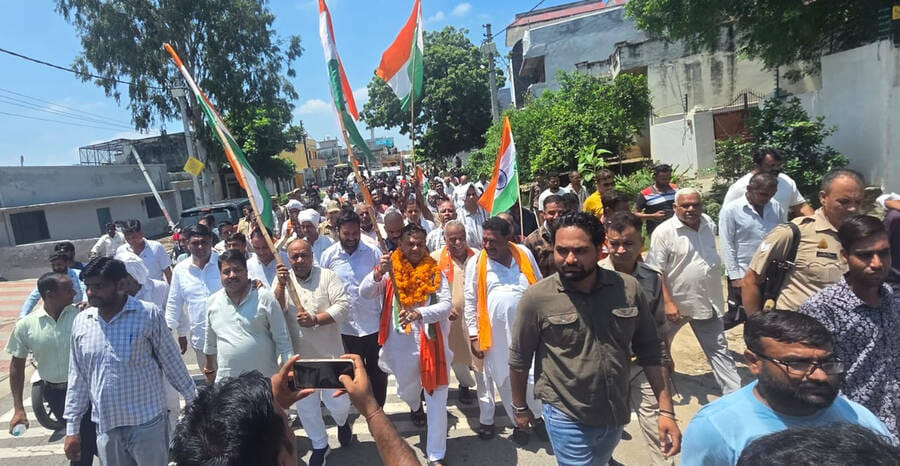 The national flag, the Tricolour, is a symbol of our honour, prestige, and pride: Dinesh Khatik.