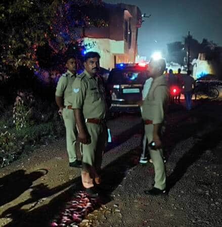 tampede triggered by assault and stone-pelting in Sokhana; FIR against 49.