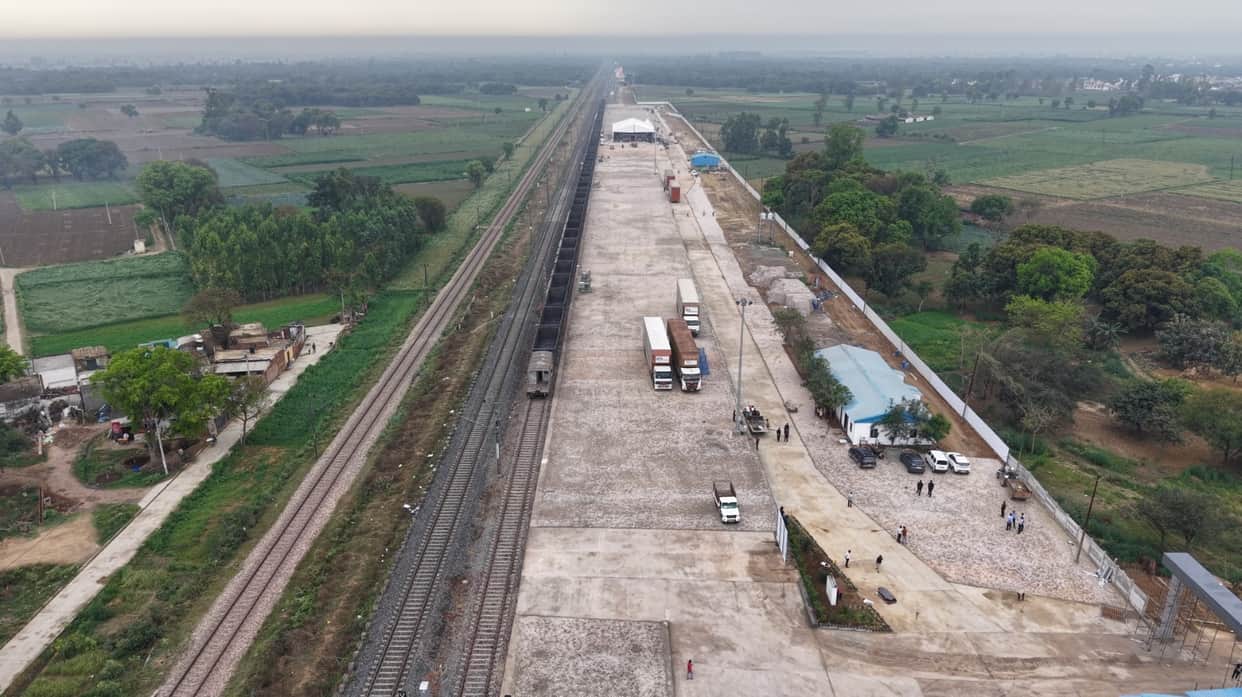 Mahindra cars will also be supplied from the DFC's cargo terminal