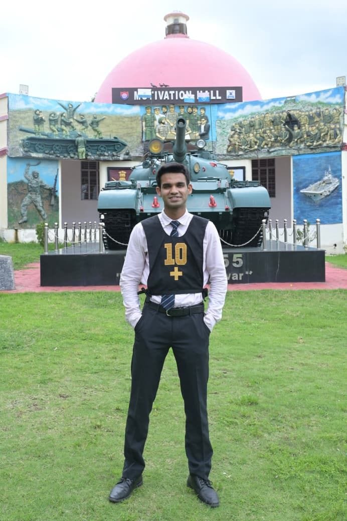 Gave up a job package to pursue the dream of becoming an Army officer.