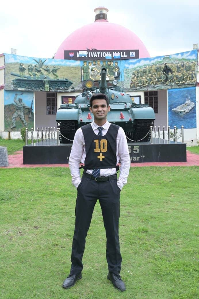 Gave up a job package to pursue the dream of becoming an Army officer.