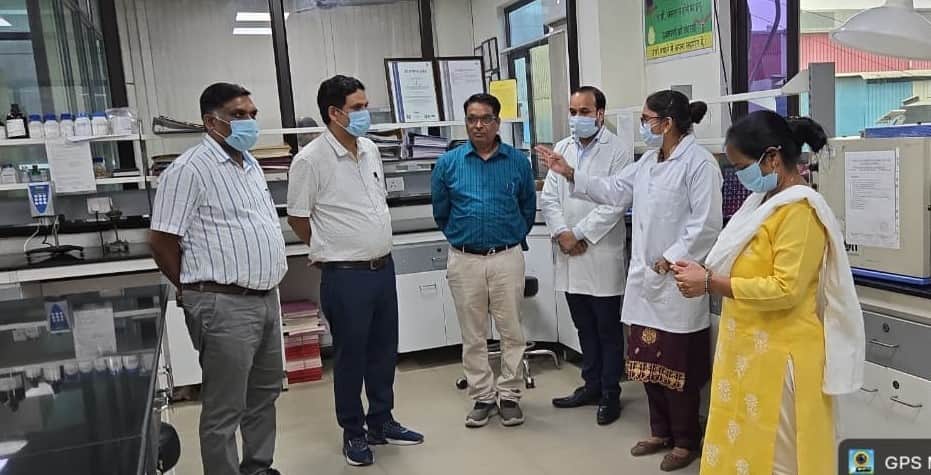 Nine samples collected after inspecting 15 pesticide manufacturing companies.
