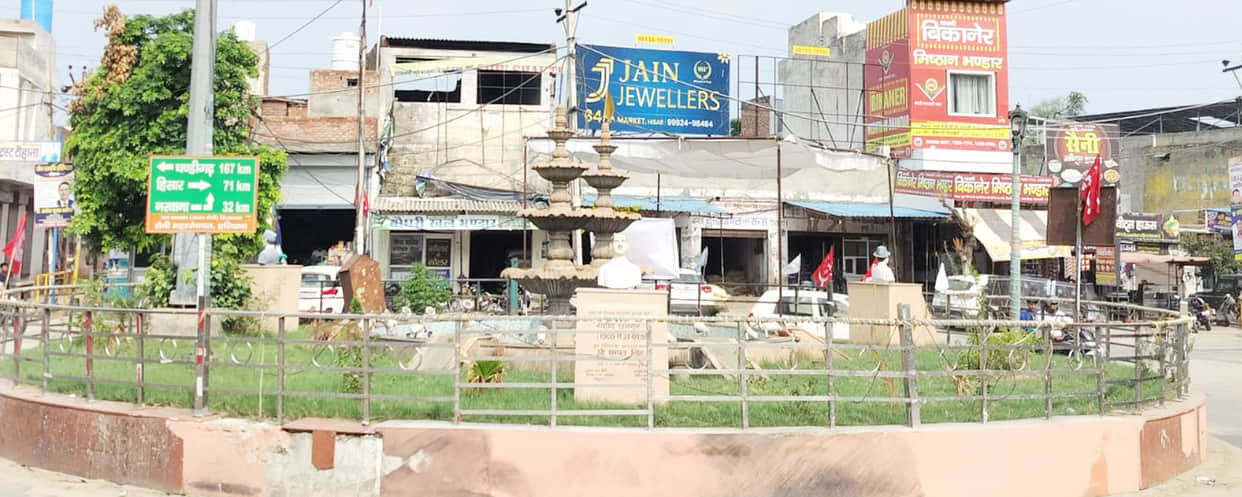 Shaheed Chowk to be transformed at a cost of 42 lakh