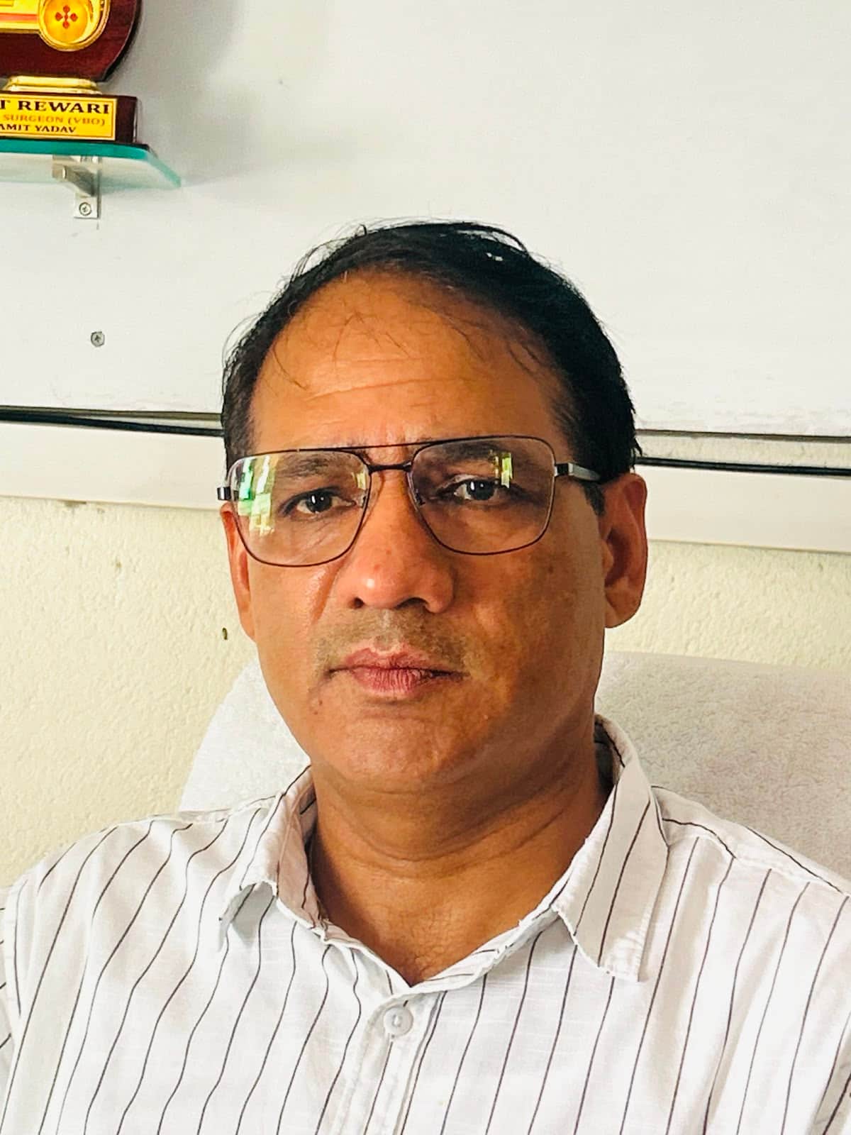 Vinod has been assigned the additional charge of Principal.