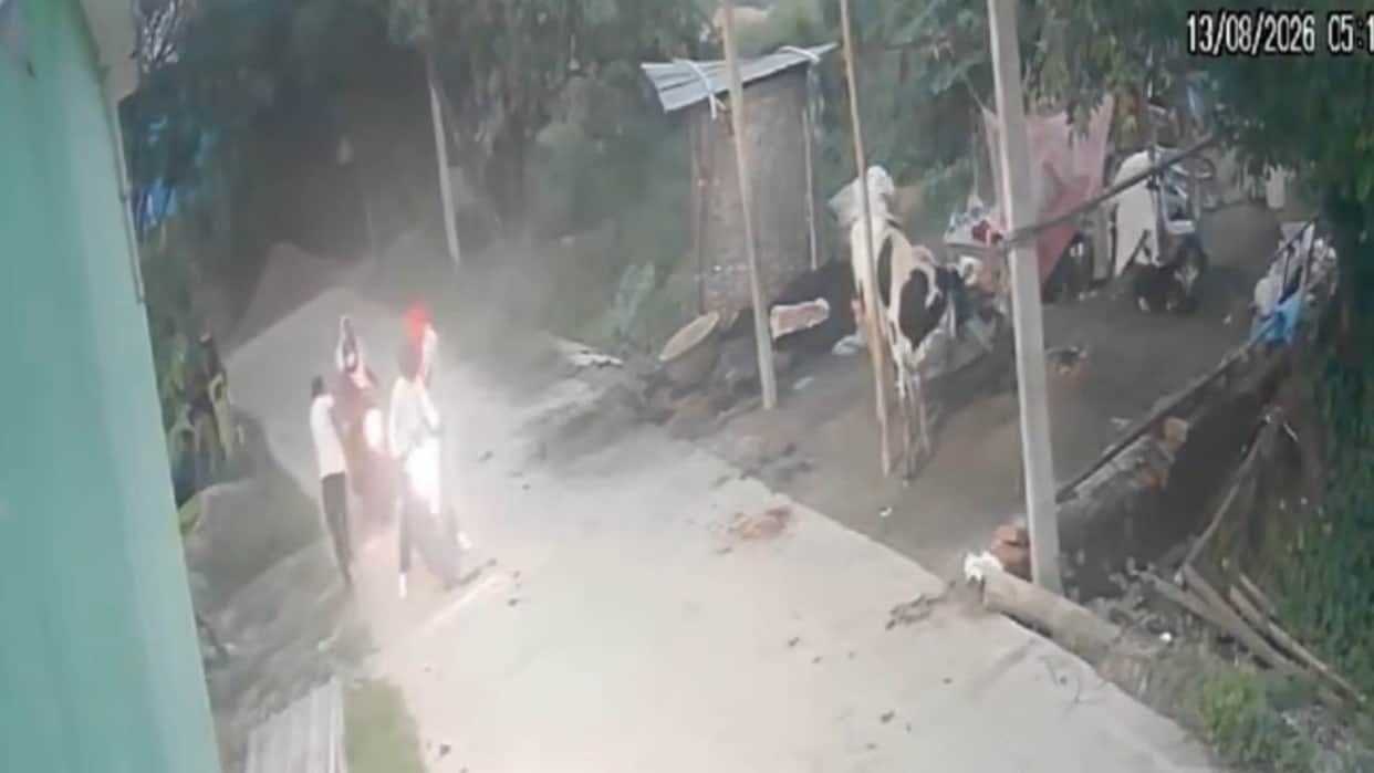 Bihar hajipur contractor murder brutal murder surfaces see how shooters fired five bullets in just 10 seconds