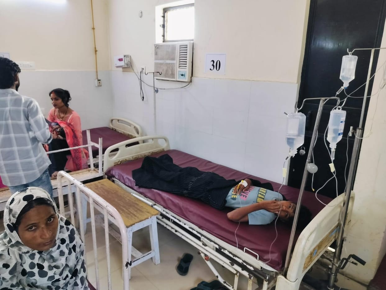Children distressed by viral fever, vomiting, and diarrhea.
