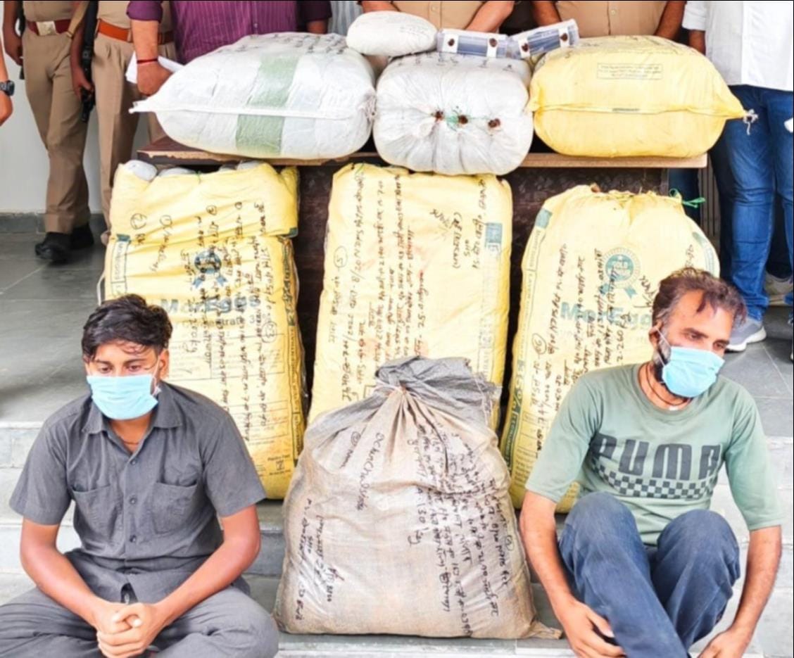 Cannabis smuggling racket under the guise of tissue paper; 167 kg of cannabis seized.