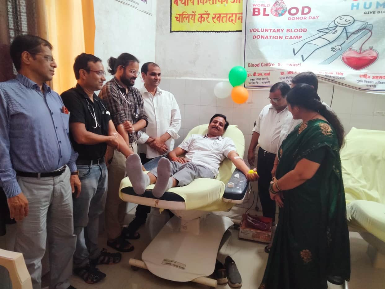 14 great donors donated blood.