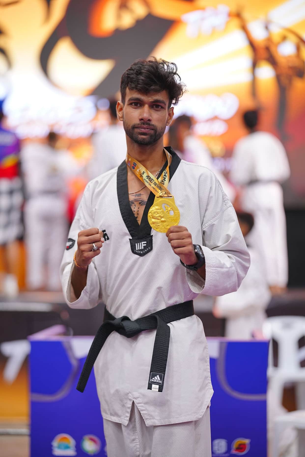 Youth from Palra wins gold medal in Thailand.