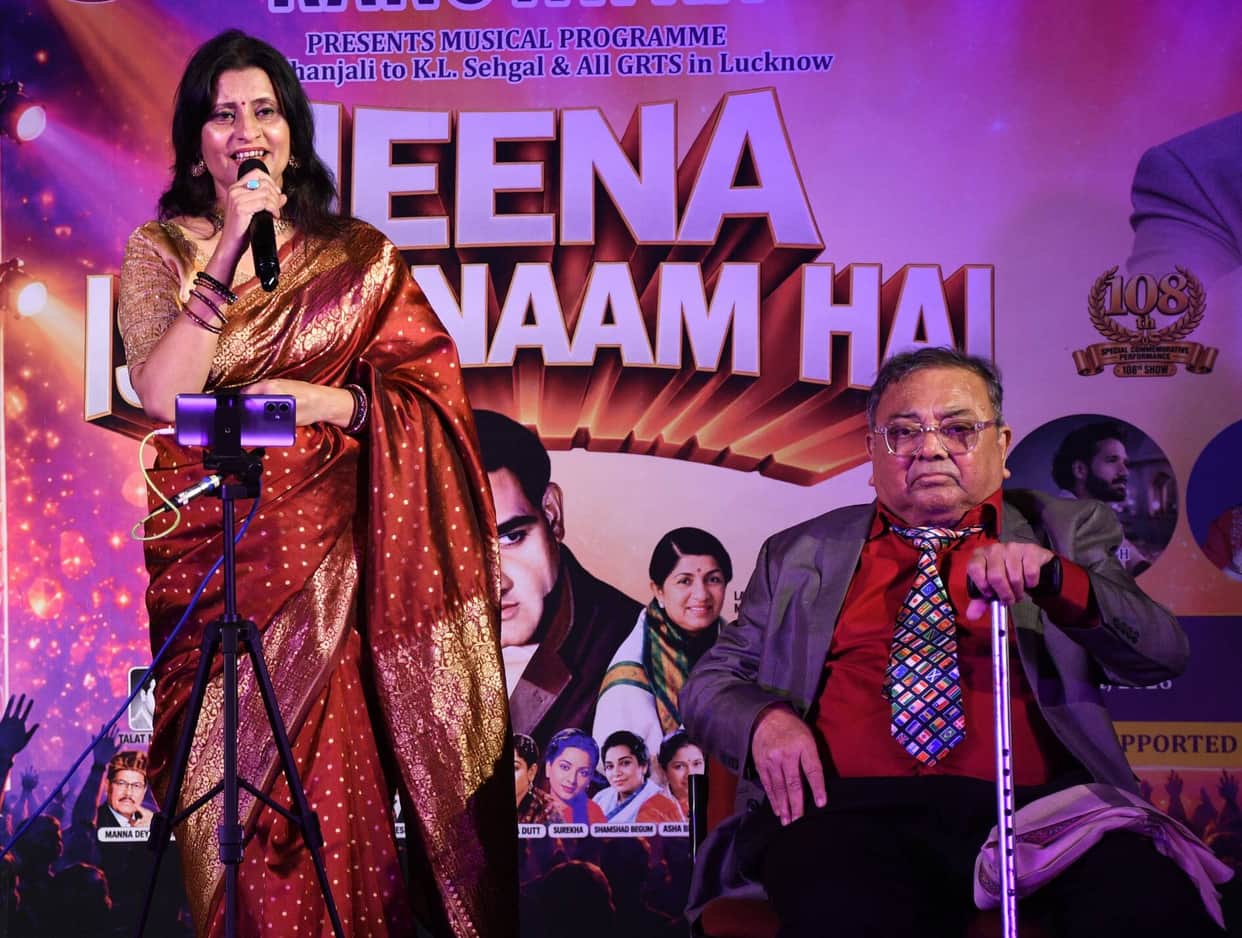 An evening filled with evergreen songs