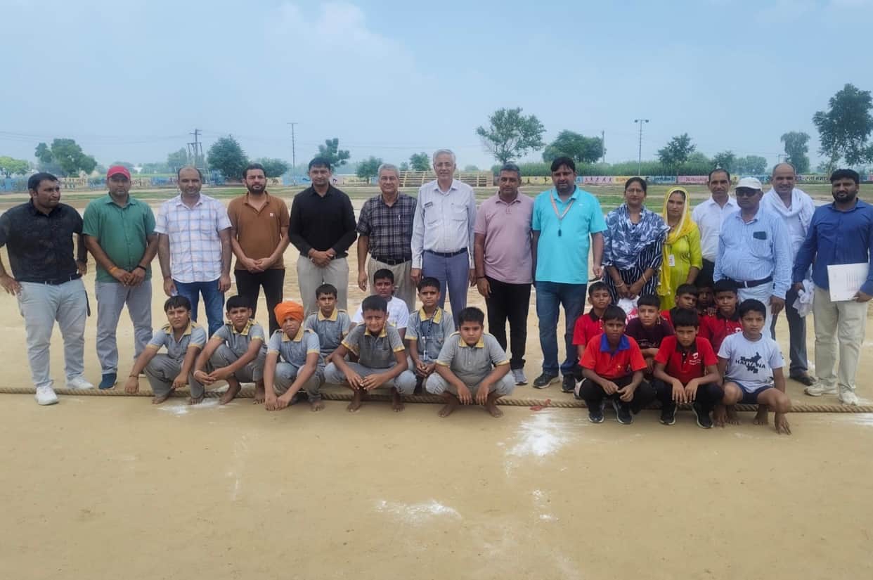 Satya Bharti School, Songri, emerged as the winner in Kabaddi.