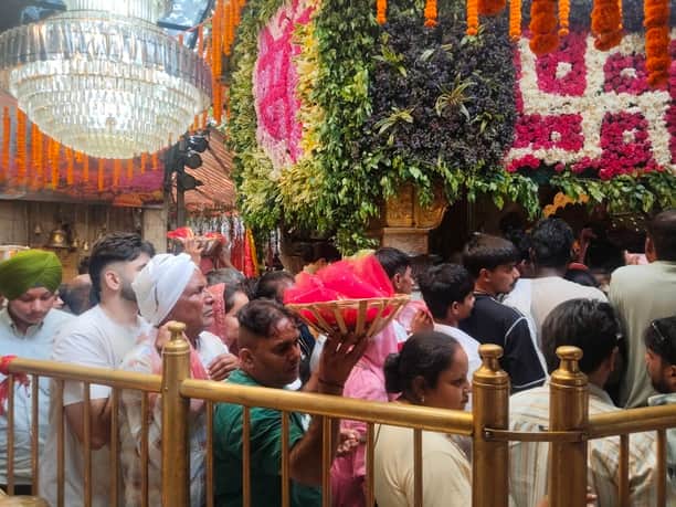 Shravan Ashtami Fair begins at Mata Chintpurni Temple.