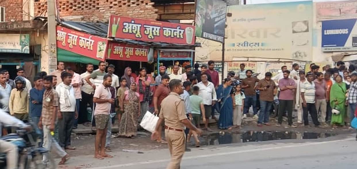 Security guard killed after being hit by a dumper truck