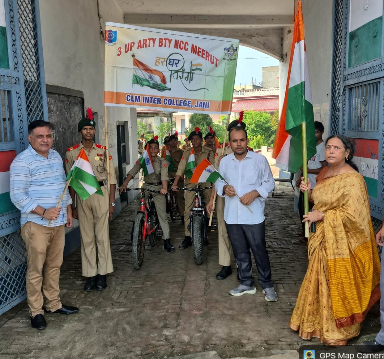 Tiranga cycle rally taken out with enthusiasm