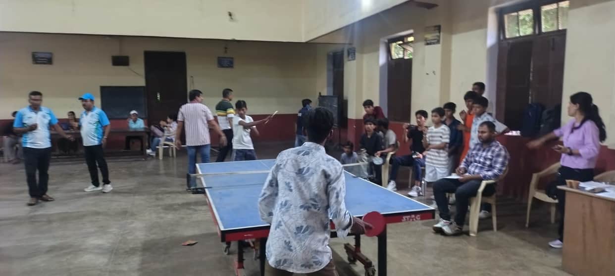 Umang and Anshika emerge winners in table tennis