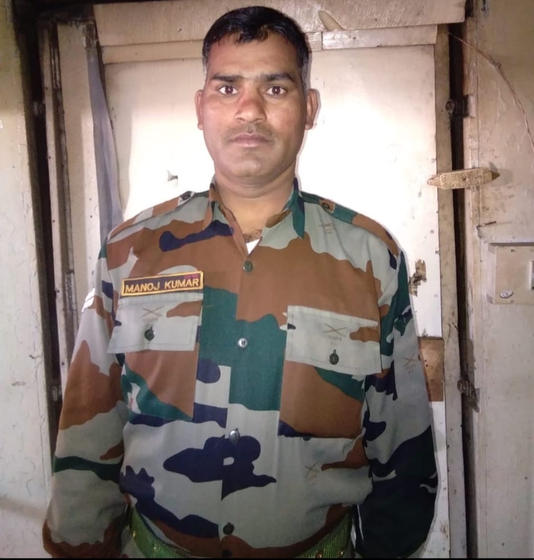 Subedar Manoj Yadav passes away while on duty in Siliguri.