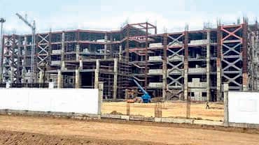 Work on satellite AIIMS accelerates; OPD trial to begin this month.