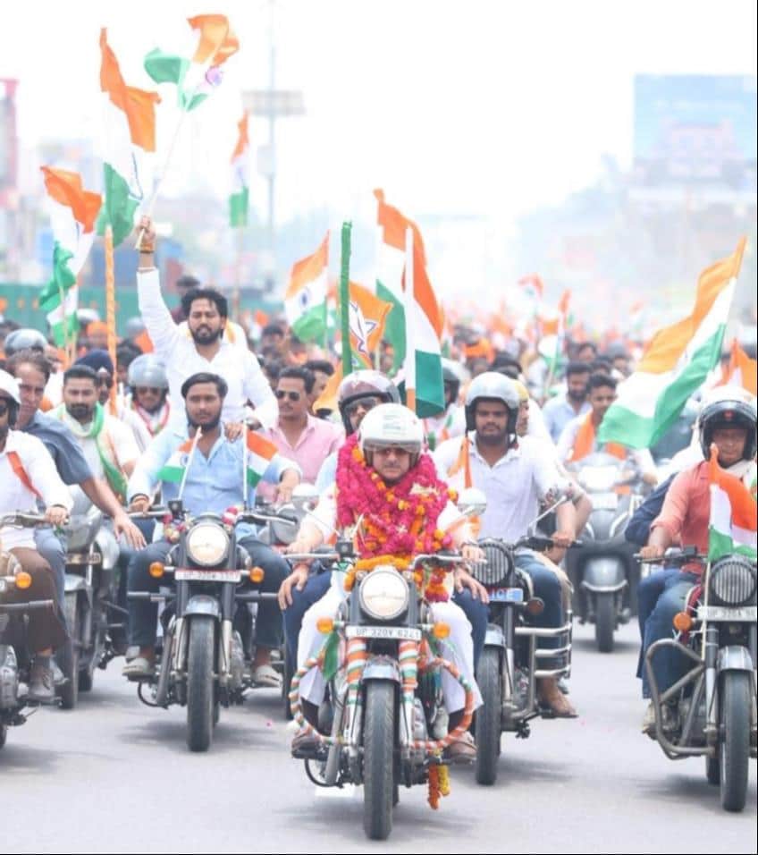 Spirit of patriotism witnessed during the Tiranga Yatra