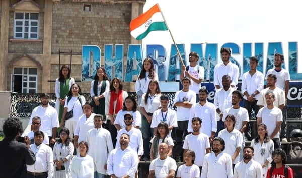 Ignited the spirit of patriotism at Kachhari Chowk.