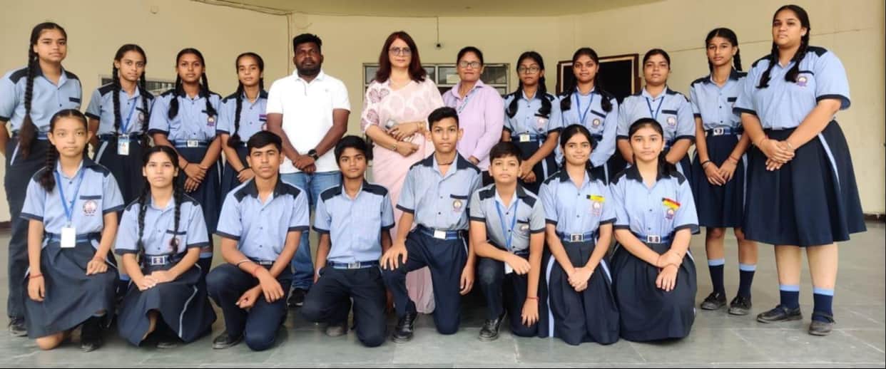 Rishabh, Mayank, Vanshika, Lakshita and Bhumika are selected in Table Tennis.