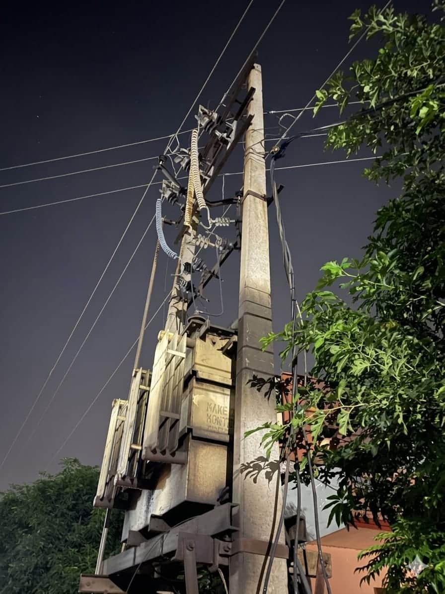 Power supply system collapses; over 400 complaints registered.
