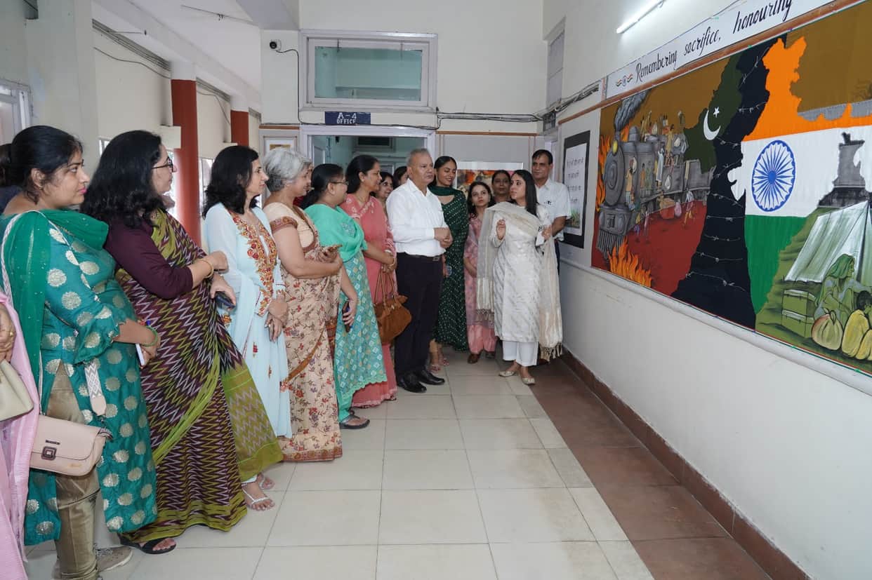 The horrors of Partition were visible at the exhibition.