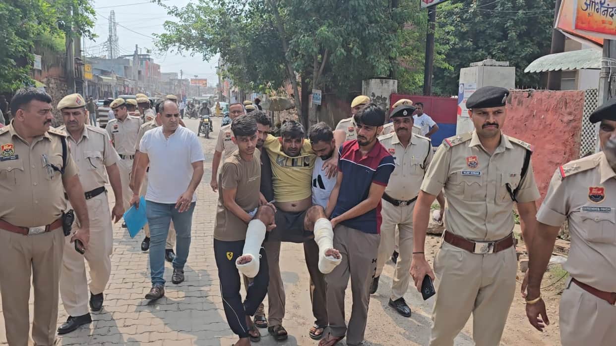 Shooting incident: Four accused arrested; main conspirator paraded in the market