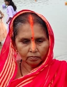 चांददीयर गांव के सामने सरयू नदी में डूबने से मृतक उर्मिला देवी पत्नी राजनाथ यादव। फाइल फोटो, पर
