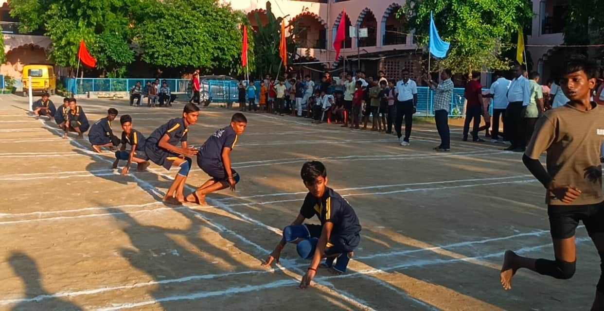 The Rath team emerged victorious in the boys' Kabaddi category.
