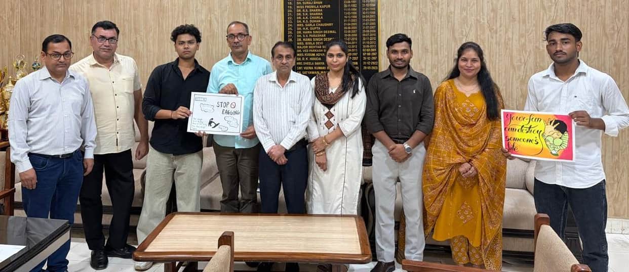 Prince wins anti-ragging slogan writing competition