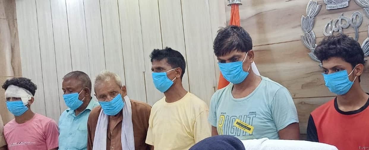 Eight accused arrested in connection with the death of a youth following a beating over a property partition dispute