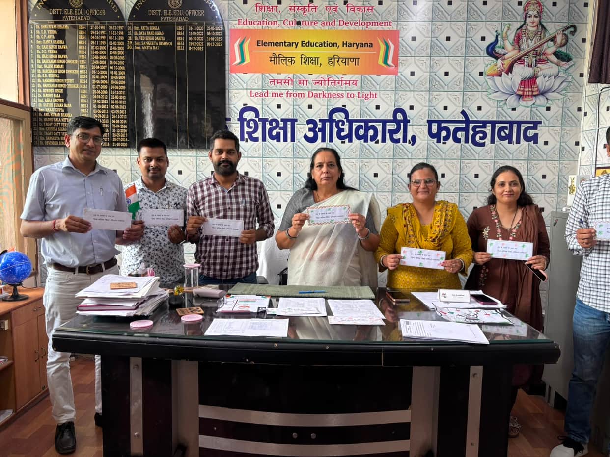 Students wrote letters to the country's protectors