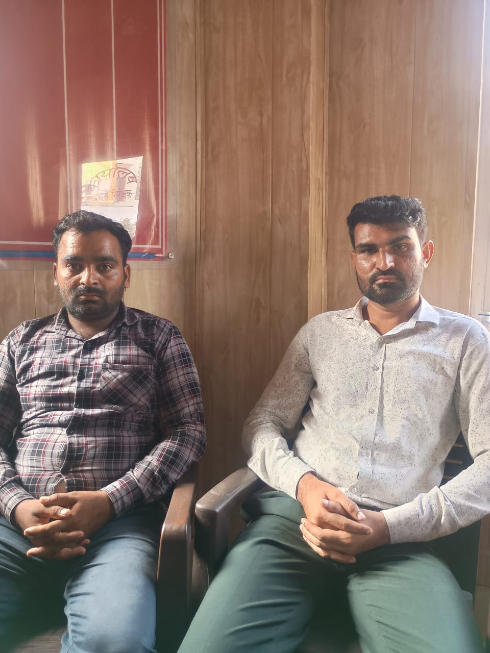 Technician and contractual lineman arrested while accepting a bribe of 12,000.